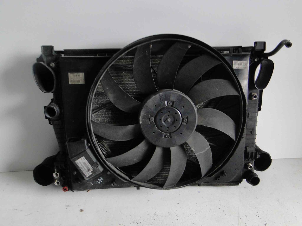 фото №2, Mercedes sl r230 230 вентилятор радіатор 850w