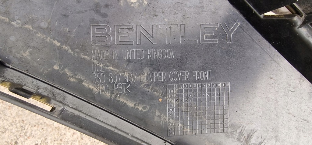 фото №16, Bentley continental gt 3sd 2018- бампер