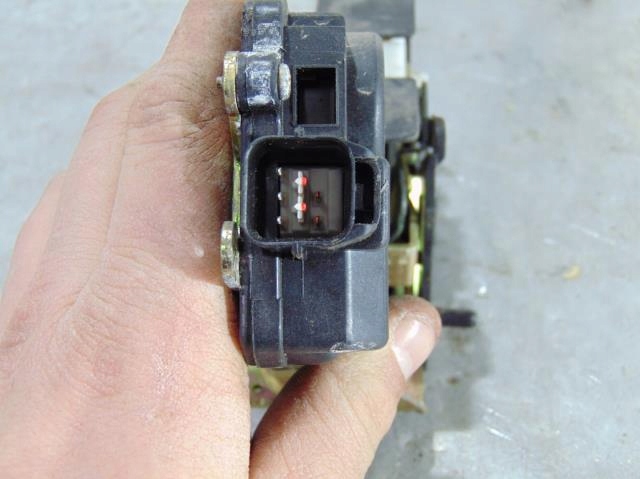 фото №4, Замок дверь правый задняя hyundai terracan 5 pin