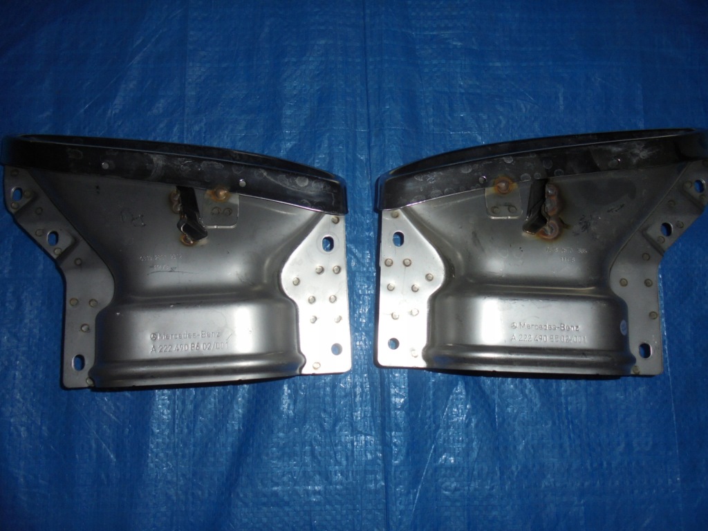 фото №6, Диффузор бампера mercedes s-klasa w222 lift amg a2228855201