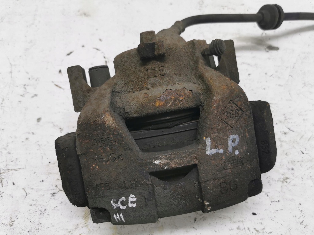 фото №2, Суппорт тормозной левый перед renault scenic iii eu