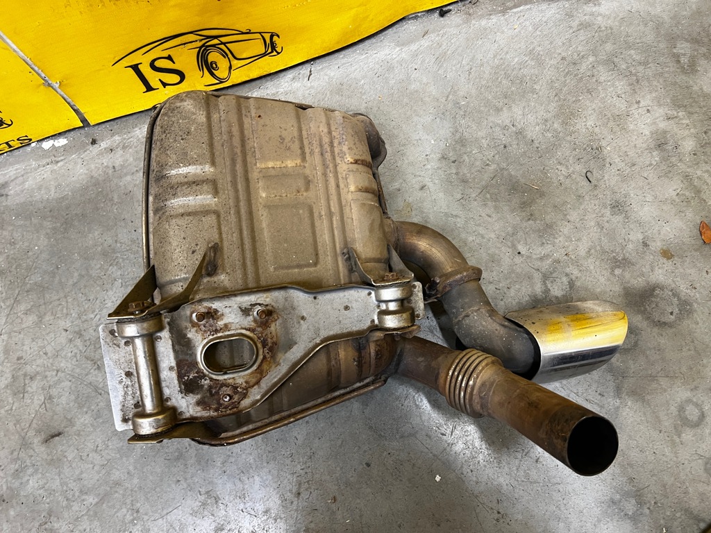 фото №9, Комплект вихлоп гасник кінцевий задня автоматична коробка передач porsche carrera 911 996 3.4