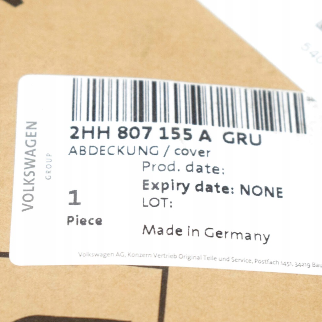 фото №7, Захист фаркоп буксирувальний vag vw amarok 2013 2017 оригінальний 2hh807155agru