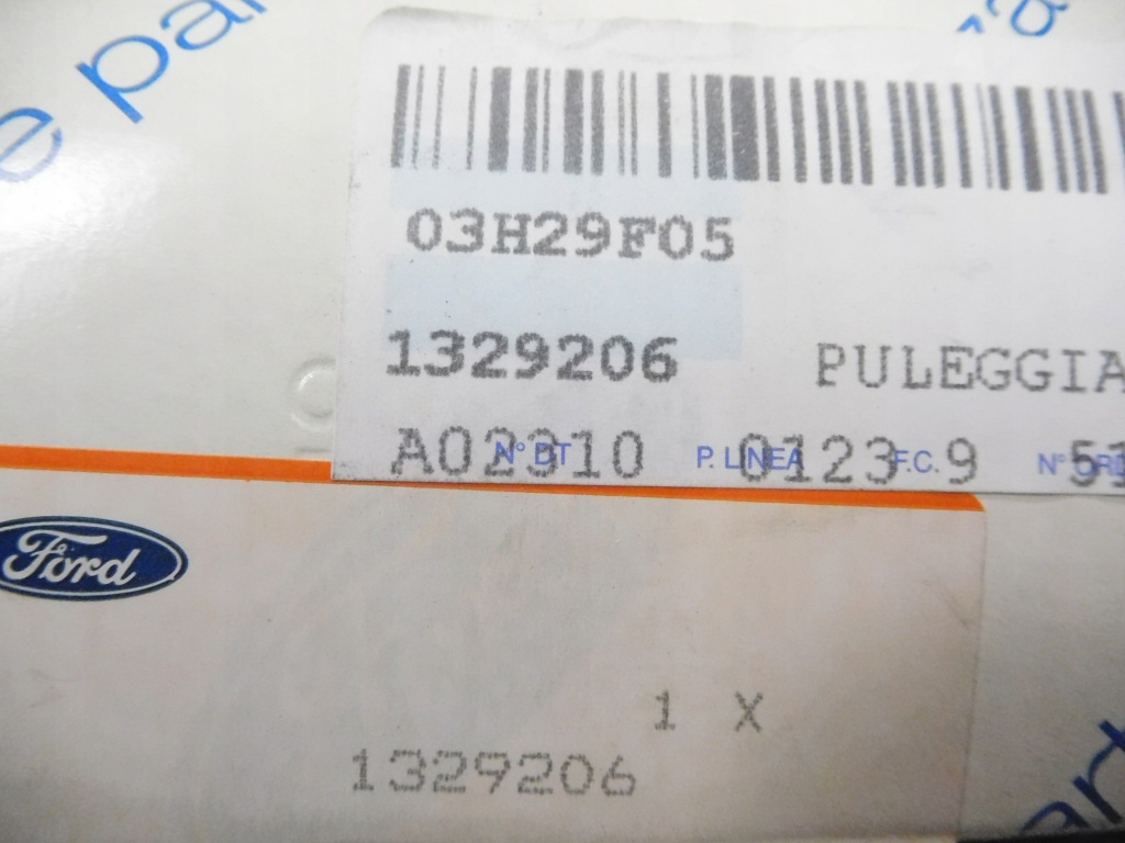 Шкив коленчатого вала коленчатого ford transit [fa] 2000 - 2006 оригинальный номер 1329206 с Разборки