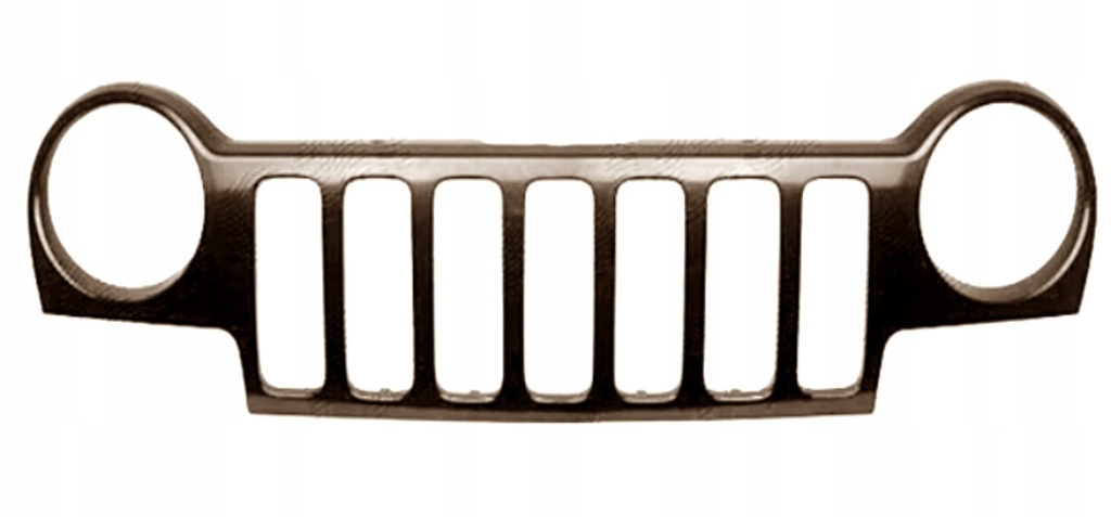 фото №1, Решётка радиатора решётка радиатора jeep cherokee, liberty '01-'04 наружный.