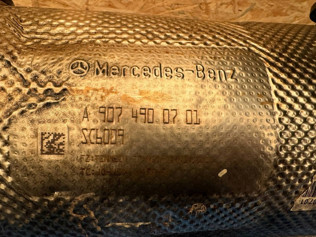 фото №5, Mercedes sprinter 910 907 фільтр часток твердих dpf каталізатор 9074900701