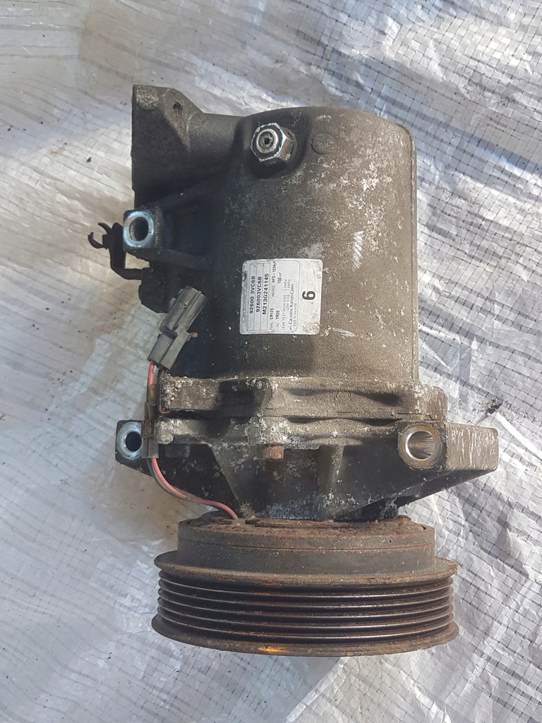 фото №1, Компрессор кондиционер 926003vc6b nissan note micra 1.5