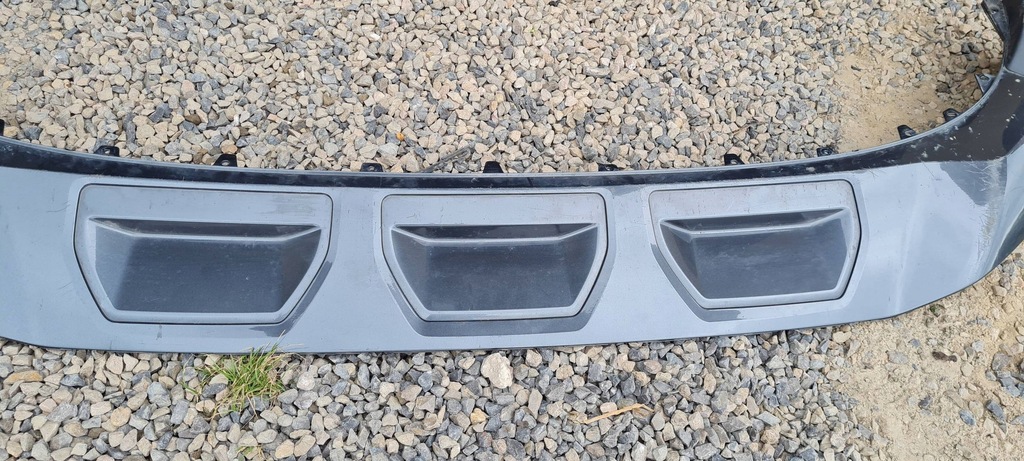 фото №12, Sq7 4m lift q7 накладка спойлер бампера перед sline lz7s 4m0807733f