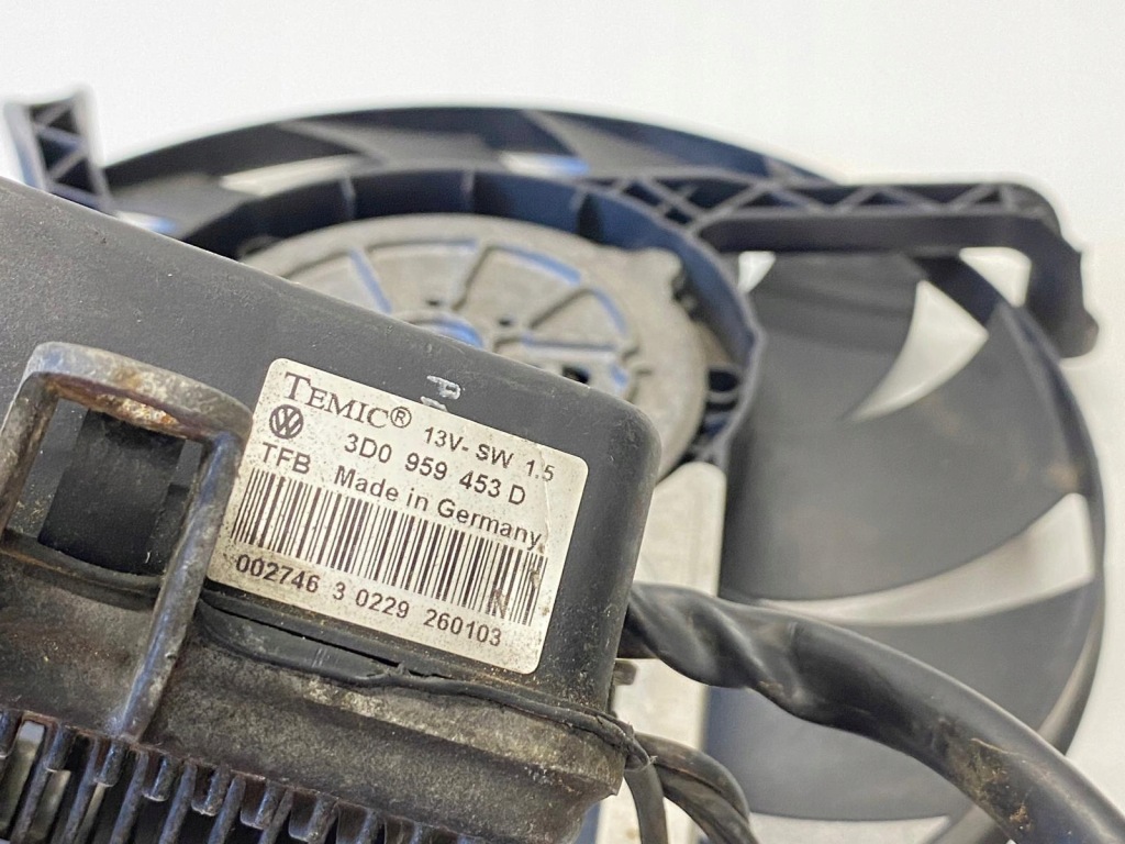 фото №5, Вентилятор радиатора volkswagen phateon 3.0 tdi