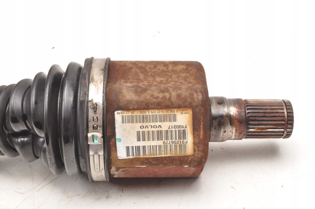 фото №6, Volvo s80 ii v70 iii s60 ii v60 2.4 d5 175km привідний вал ліва короткий p31256779