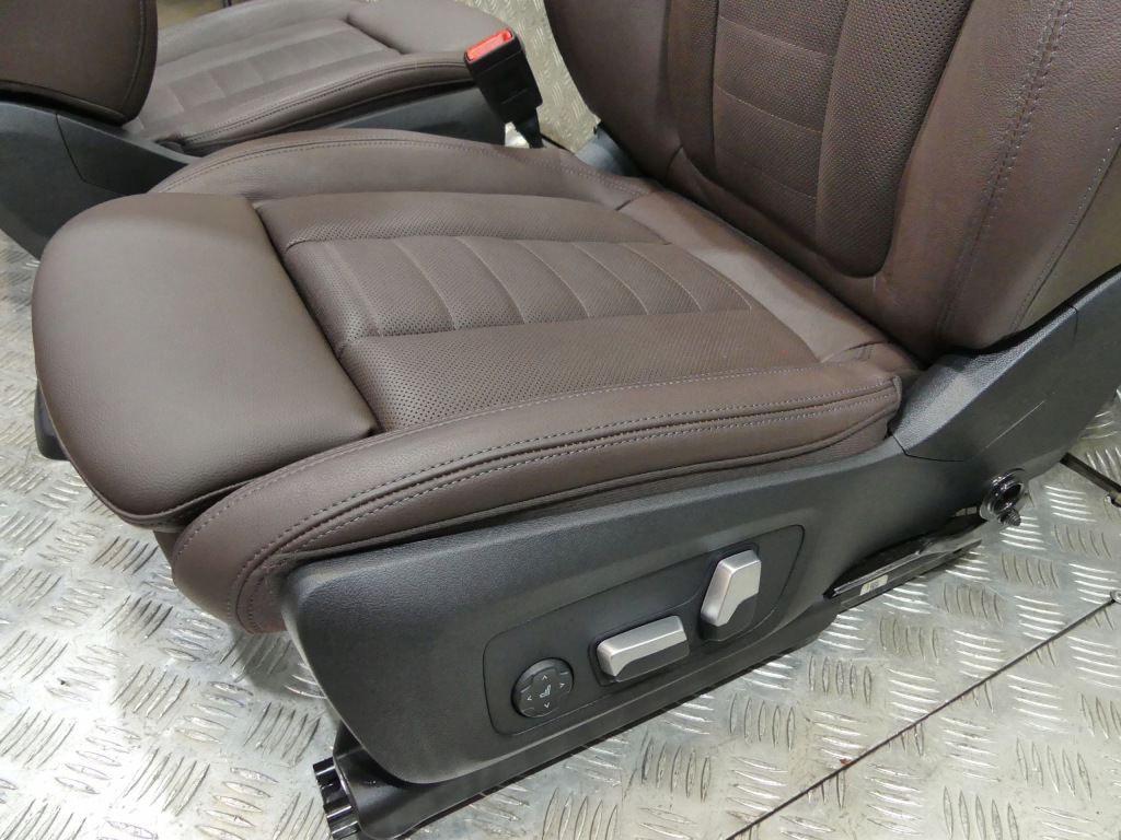 фото №13, Bmw x4 g02 оббивка сидіння заднє сидіння обшивки vernasca mokka вентиляція 15 km