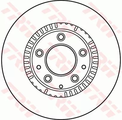 фото №3, Диск гальмівна перед l/p mazda mx-5 ii trw df6068