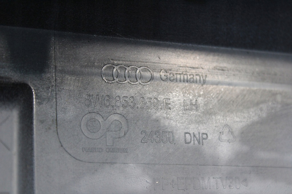 фото №5, Молдинг порог левая audi a5 8w lift s-line nowa oem 8w6853859e