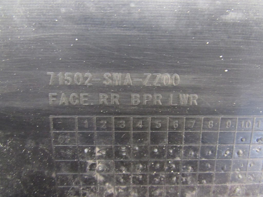 фото №12, Спойлер накладка бампера задня honda crv iii 3 lift