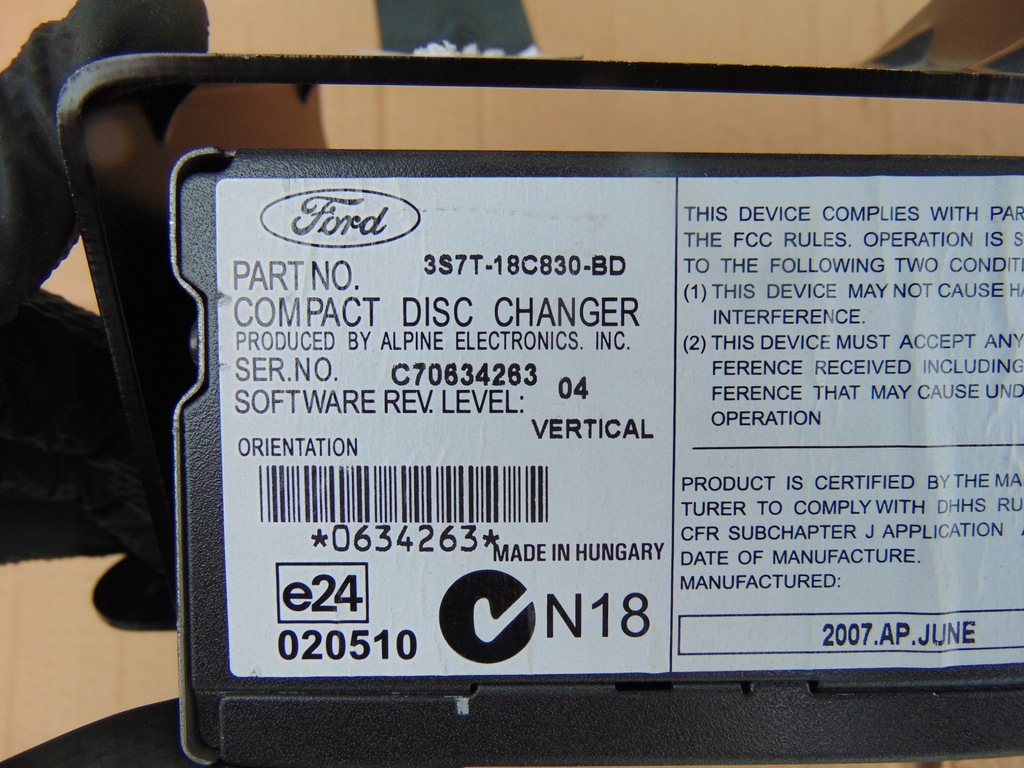 фото №10, Чейнджер дисків cd ford mondeo mk4