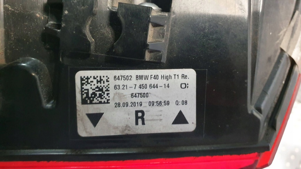 фото №8, Лампа задняя правая bmw 1 f40 led 7450644 19-