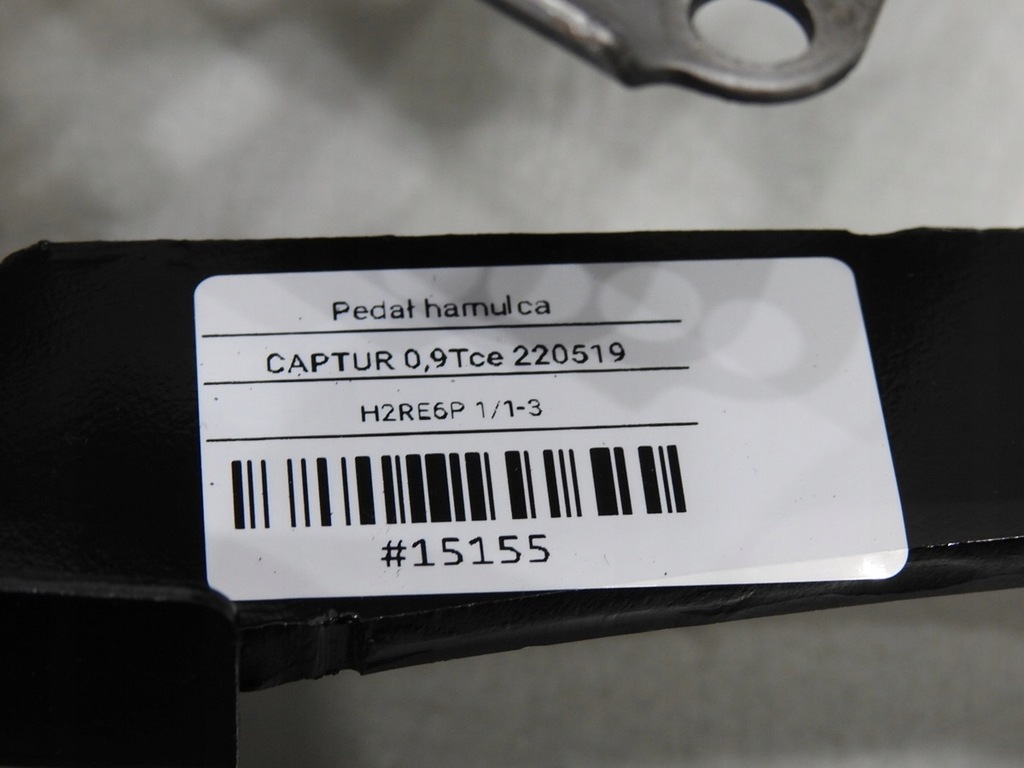 фото №8, Педаль гальма renault captur i 0.9 tce 253206170r