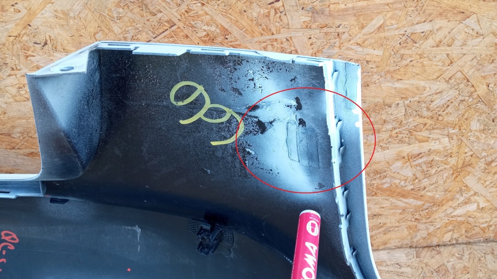 Tesla model 3 iii lift 17- бампер задня задній pdc Ціна