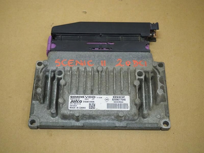 фото №1, Бортовой компьютер коробки renault scenic ii 2.0 dci