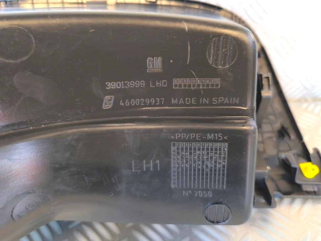 фото №12, Бардачок пасажира панелі консолі europa 39013999 opel corsa e 2014-2019