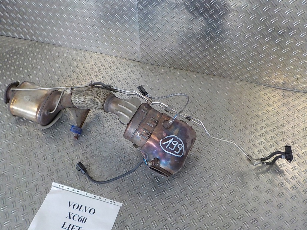 фото №3, Volvo xc60 ii 17-21 выхлоп катализатор dpf