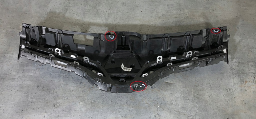 фото №13, Renault kangoo ii 2 lift 13-19 решітка радіатора решітка радіатора решітка радіатора передня