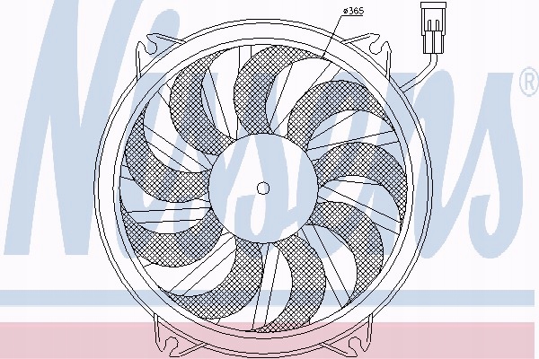 фото №14, Вентилятор радиатора citroen peugeot citroen c5 00