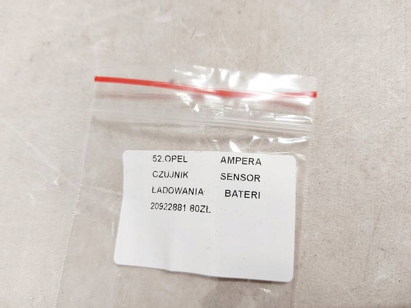 фото №7, Opel ampera датчик датчик зарядки аккумулятора 20922881