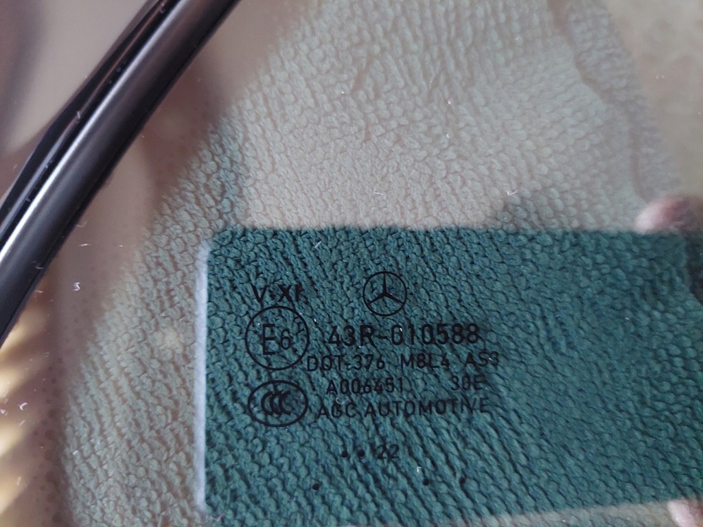 фото №14, Стекло боковая - тонированная - правая - mercedes gls w167 - nowa