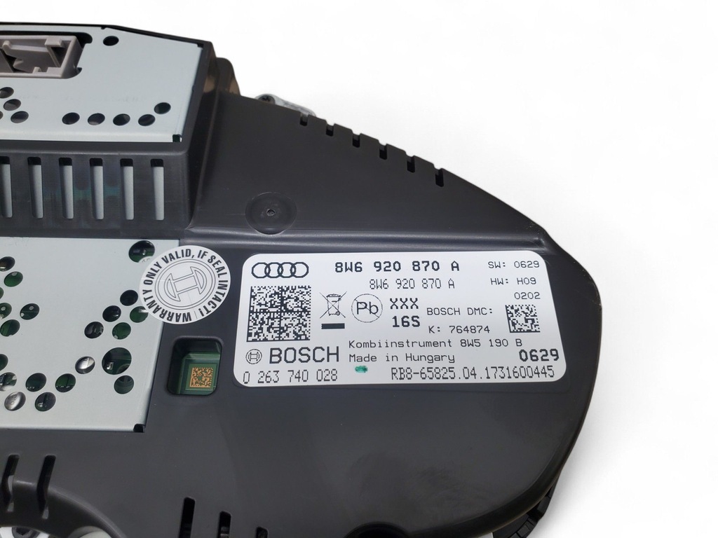 фото №6, Audi a5 8w6920870a счетчик / спидометр