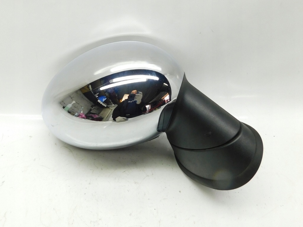 фото №1, Дзеркало праве 3контакти хром - mini cooper clubman r55 r56 07-13 europa