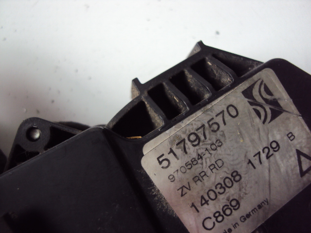 фото №5, Замок дверь правый задняя fiat grande punto 05-09