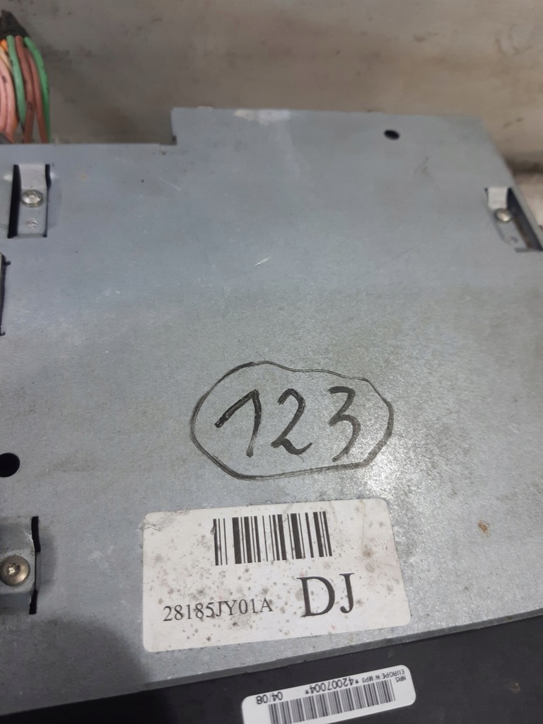 фото №3, Радіо cd renault koleos 28185jy01a