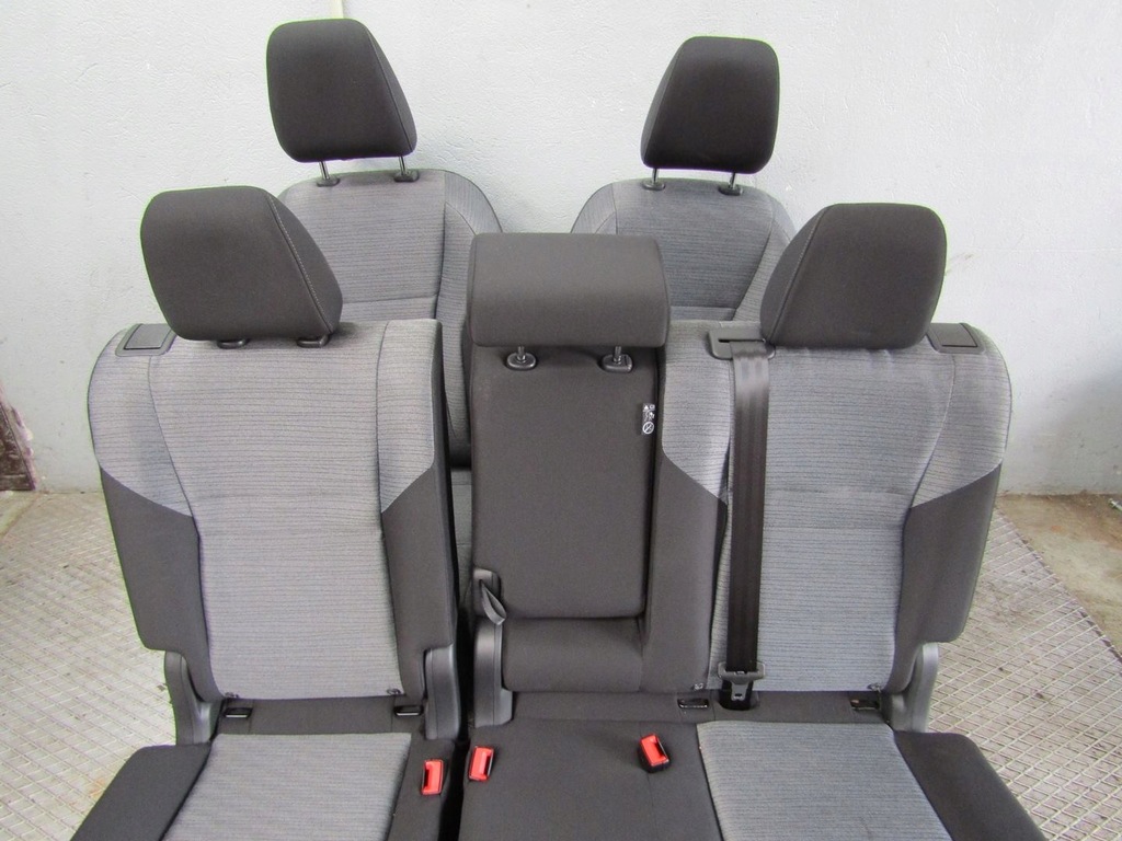 фото №7, X-trail iv t33 24r комплект сидінь 7 осіб сидіння сидіння заднє сидіння 7os