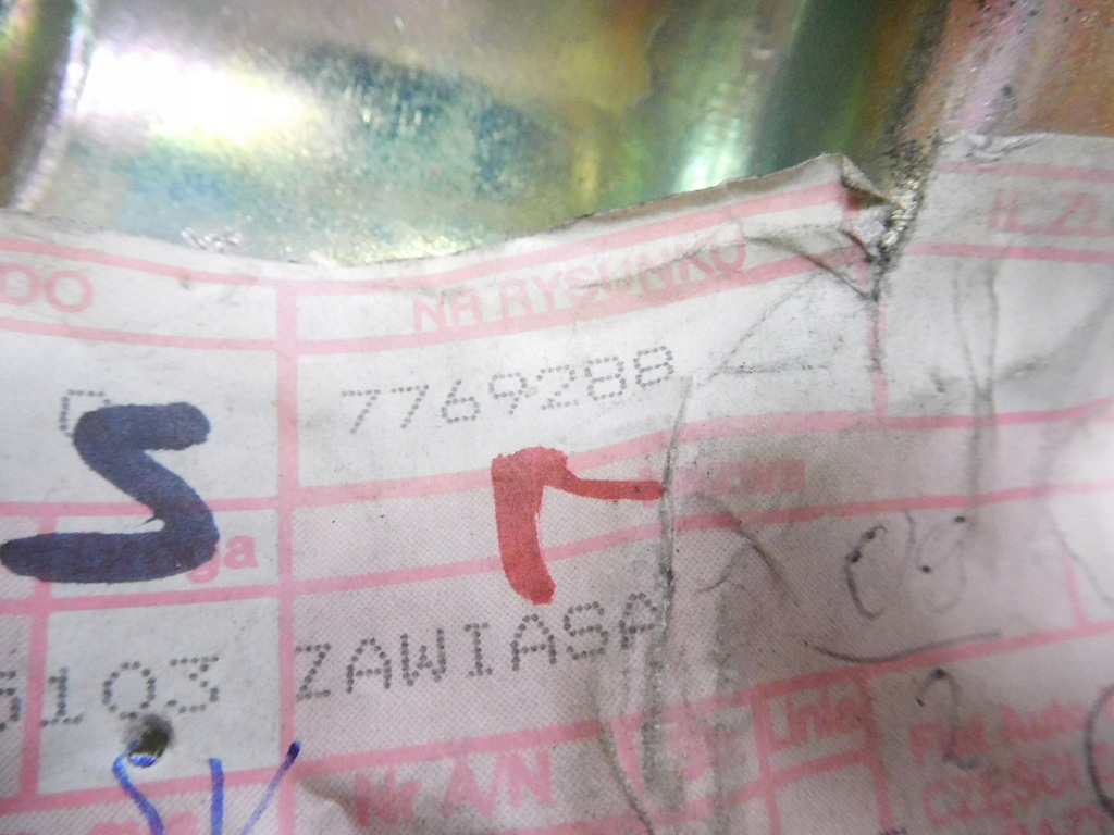 фото №8, Петля двері перед / задня fiat bravo оригінальний номер 7769288