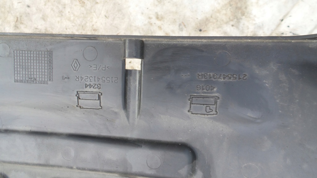 фото №8, Воздуховод воздуха защита поперечина впуск renault zoe