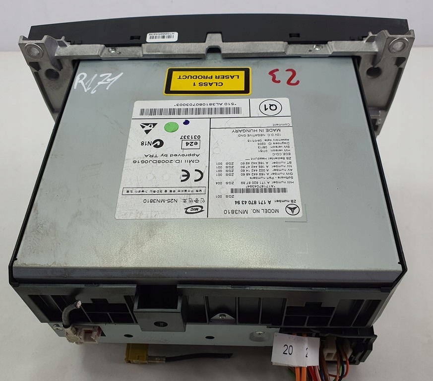 фото №7, Радио cd навигация mercedes slk r171 a1718704394