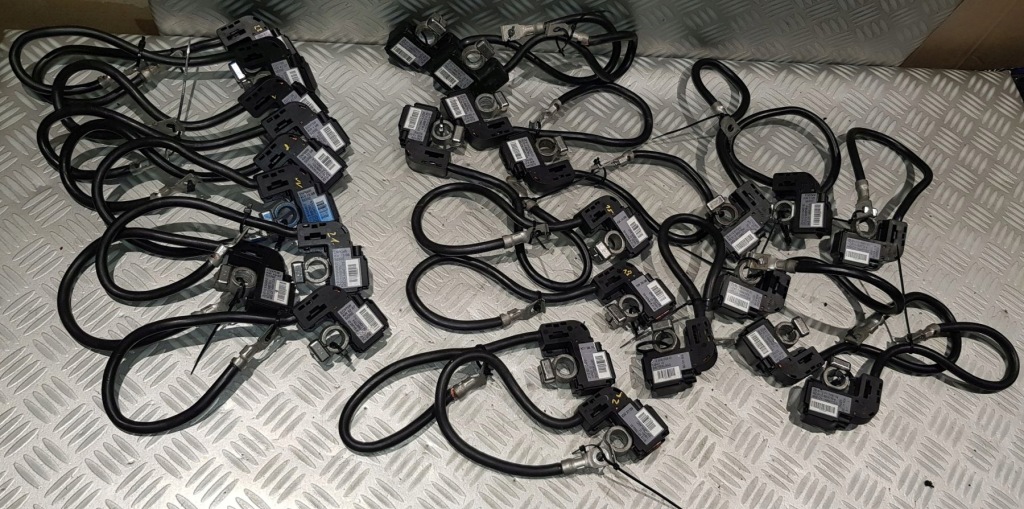 Bmw 5 e60 lci e61 рестайлинг  клемма минус шланг ibs минусовая аккумулятор 9164348 с Разборки