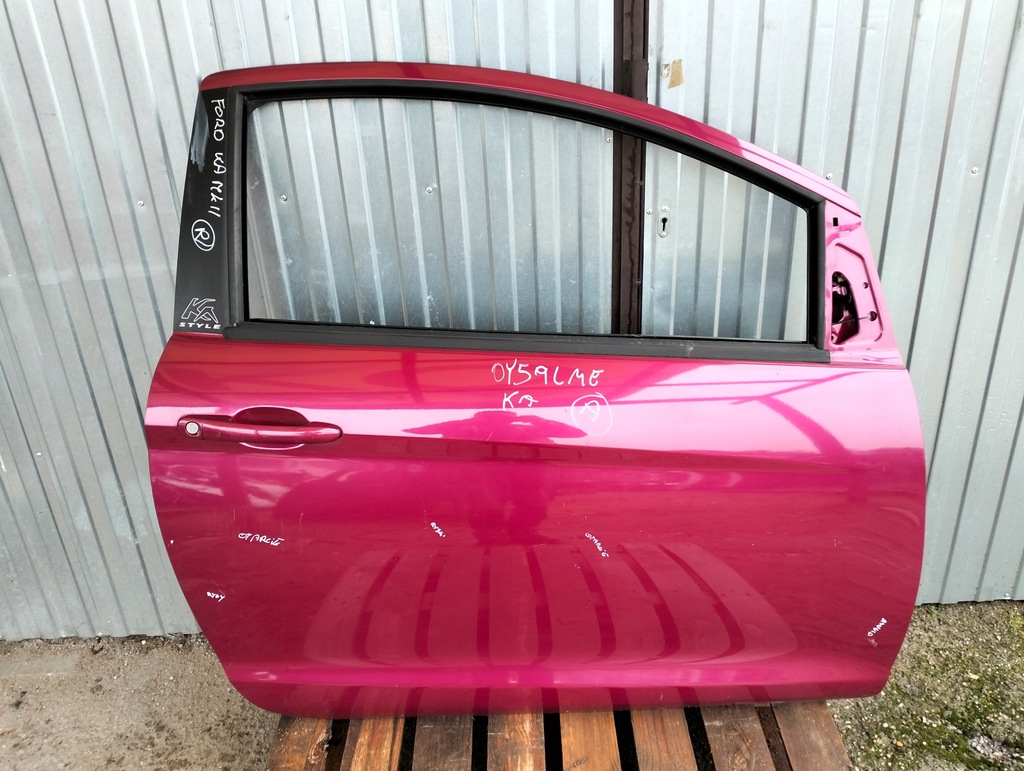 фото №1, Дверь правое ford ka ii mk2 цвет 79 lata 2008-2016 3 дверь