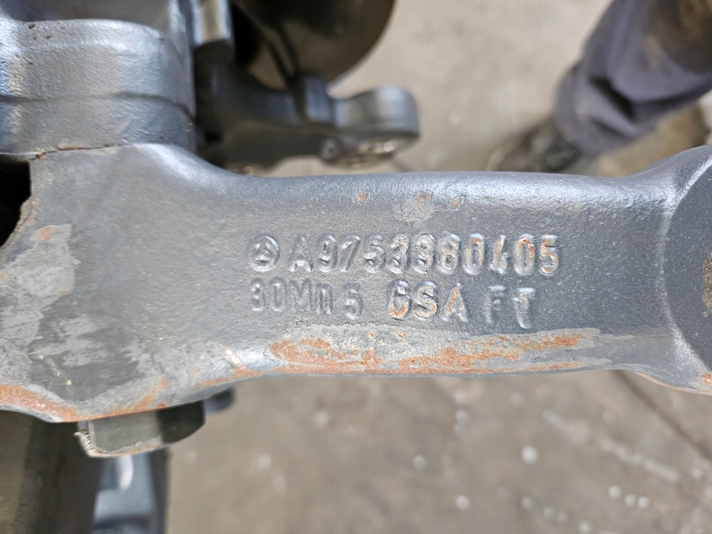 фото №8, Балка подвеска oś передняя mercedes atego 2017