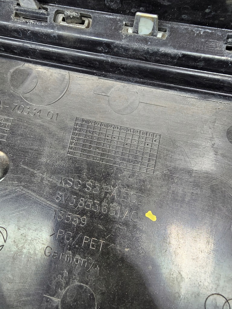 фото №16, Решітка радіатора решітка радіатора радіатора audi s3 a3 8v 8v3853651ac