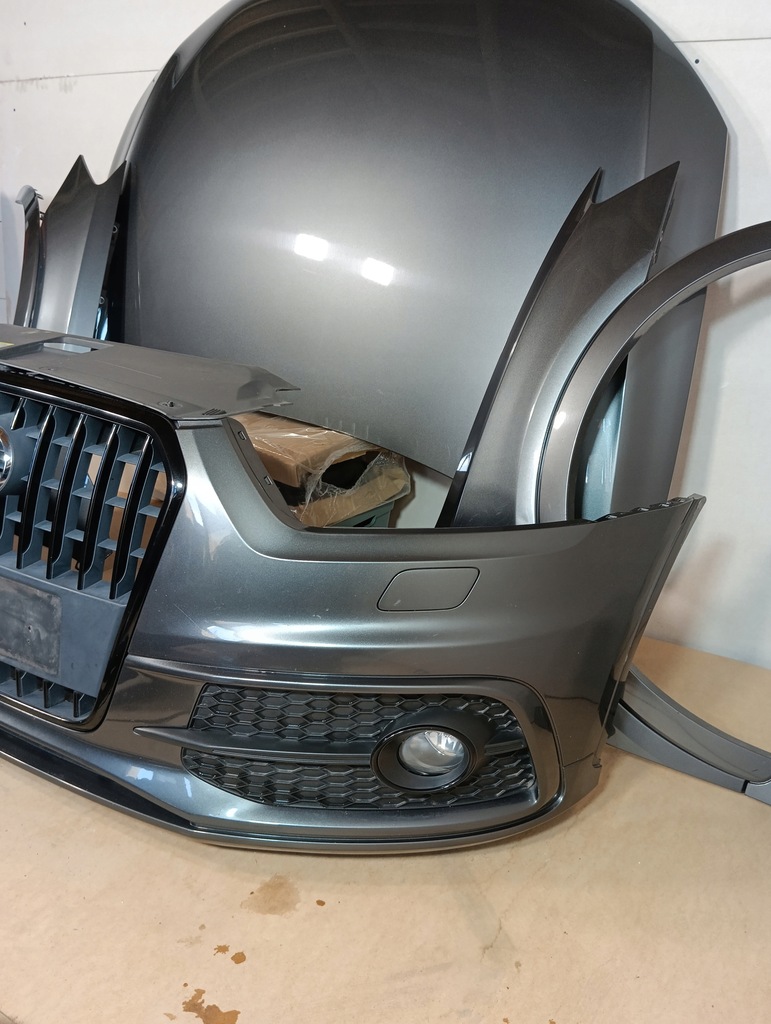 фото №7, Перед kompletny капот бампер крылья левый правый audi q3 8u