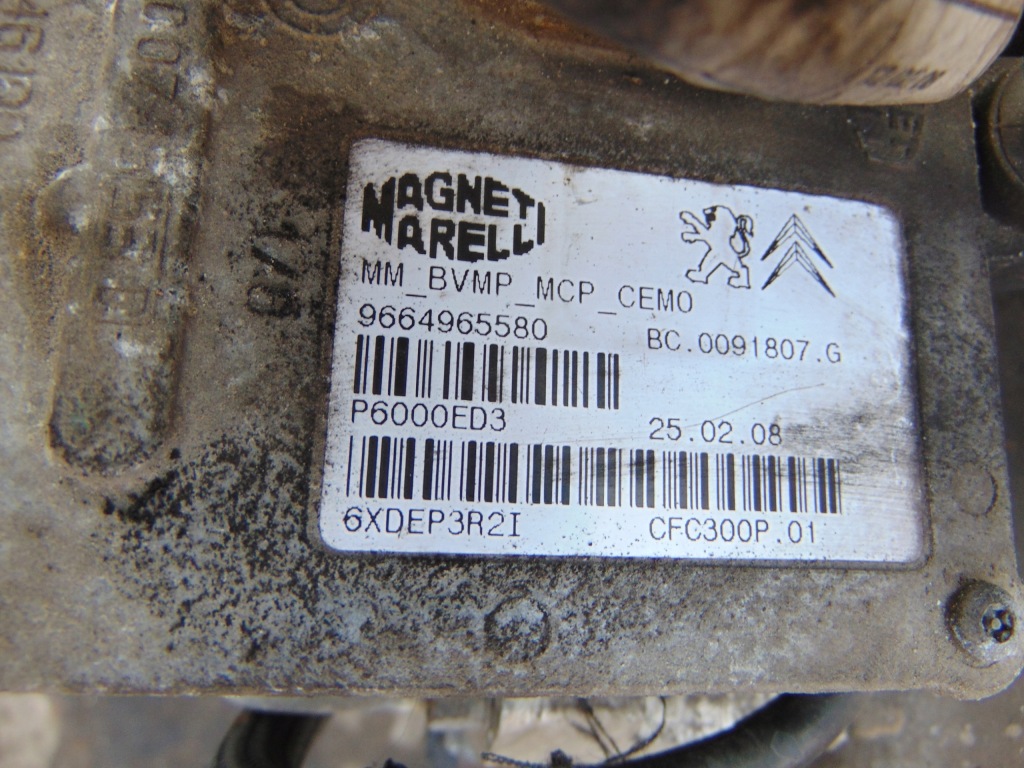 фото №11, Напівавтоматичний коробка передач передач citroen c4 i picasso 1.6hdi 20ds36 europa