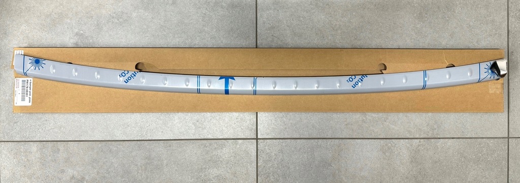 фото №1, Pw178-0e001 накладка защитная бампера заднего сталь lexus rx 2015 -