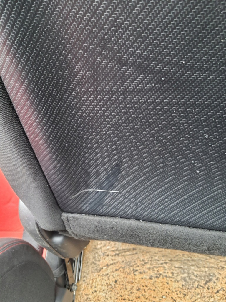 фото №8, Honda civic x type r 17- сиденья заднее сиденье обшивки