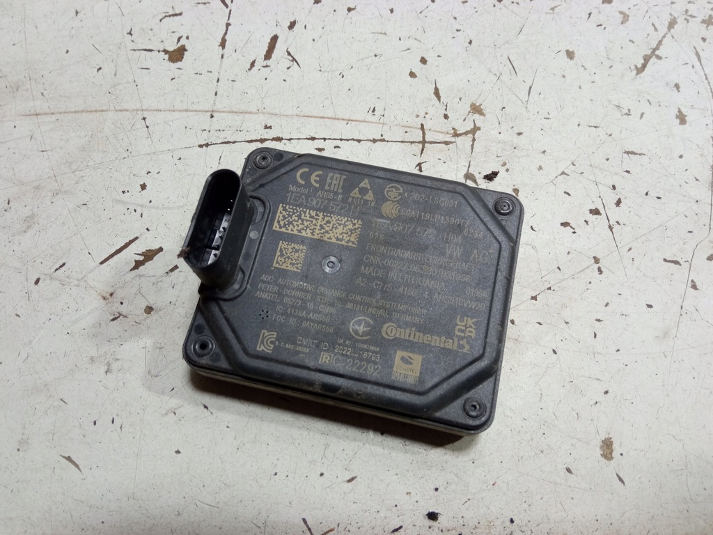 фото №1, Vw volkswagen id4 id.4 радар датчик distronic 1ea907572h