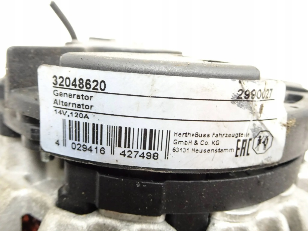 фото №6, Генератор alfa romeo brera spider 159 2.2 jts