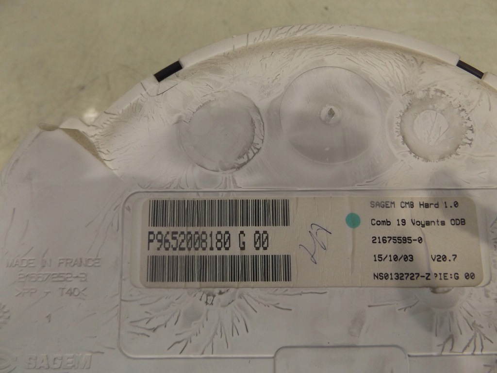 фото №4, C3 i 1,4hdi счетчик приборы 9652008180 g