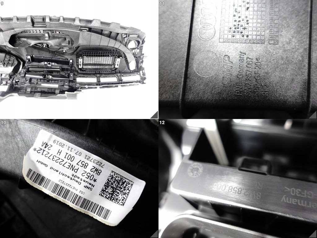 фото №10, Audi a5 s5 f5 8w6 8w2 a4 s4 8w0 b9 15- приборная панель приборная консоль 24a uk