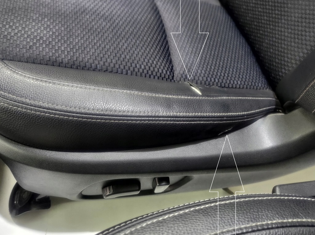 фото №7, Subaru forester iv sj 13 - сиденья заднее сиденье europa полукожа